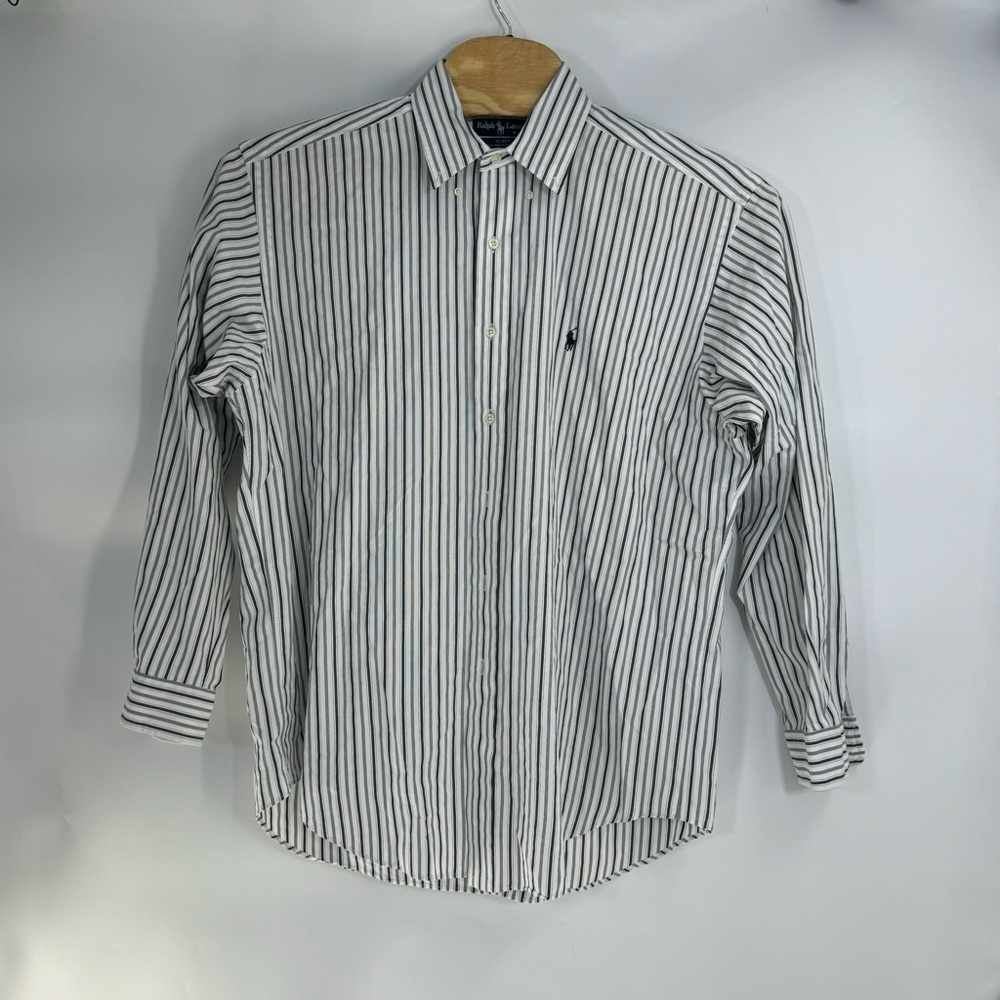 Ralph Lauren L Blake 100% Two Ply Cotton 17-17.5 x 35 - Picture 1 of 5